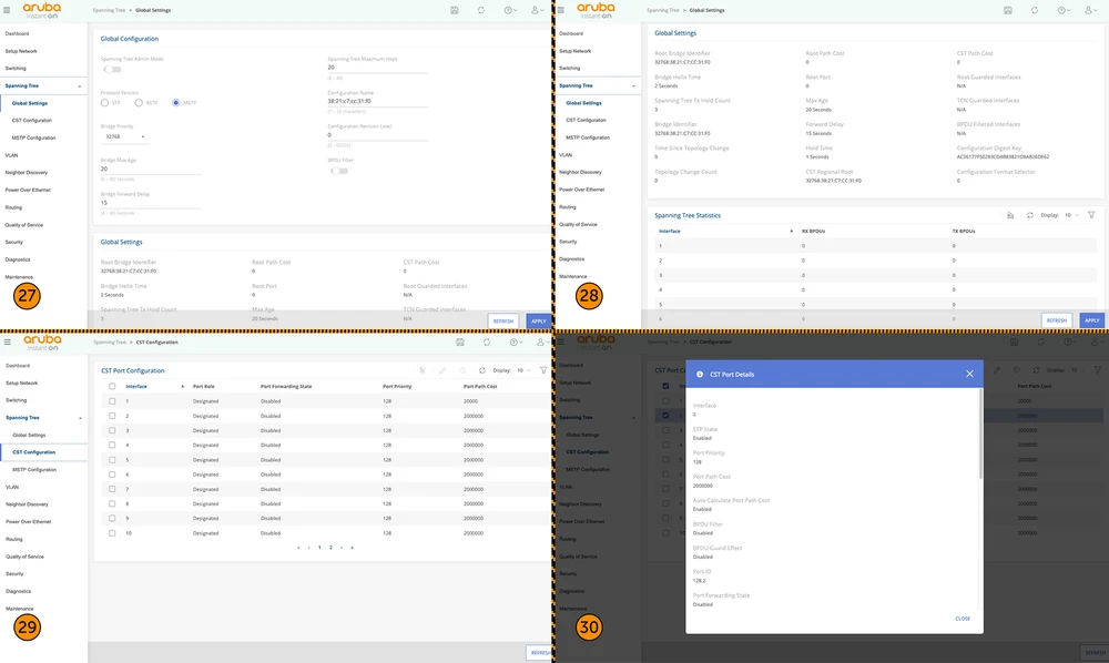 Aruba Instantaneamente em spanning_tree_1